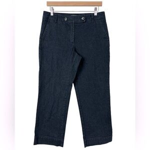 Talbots Straight Leg Denim Jeans Dark Wash